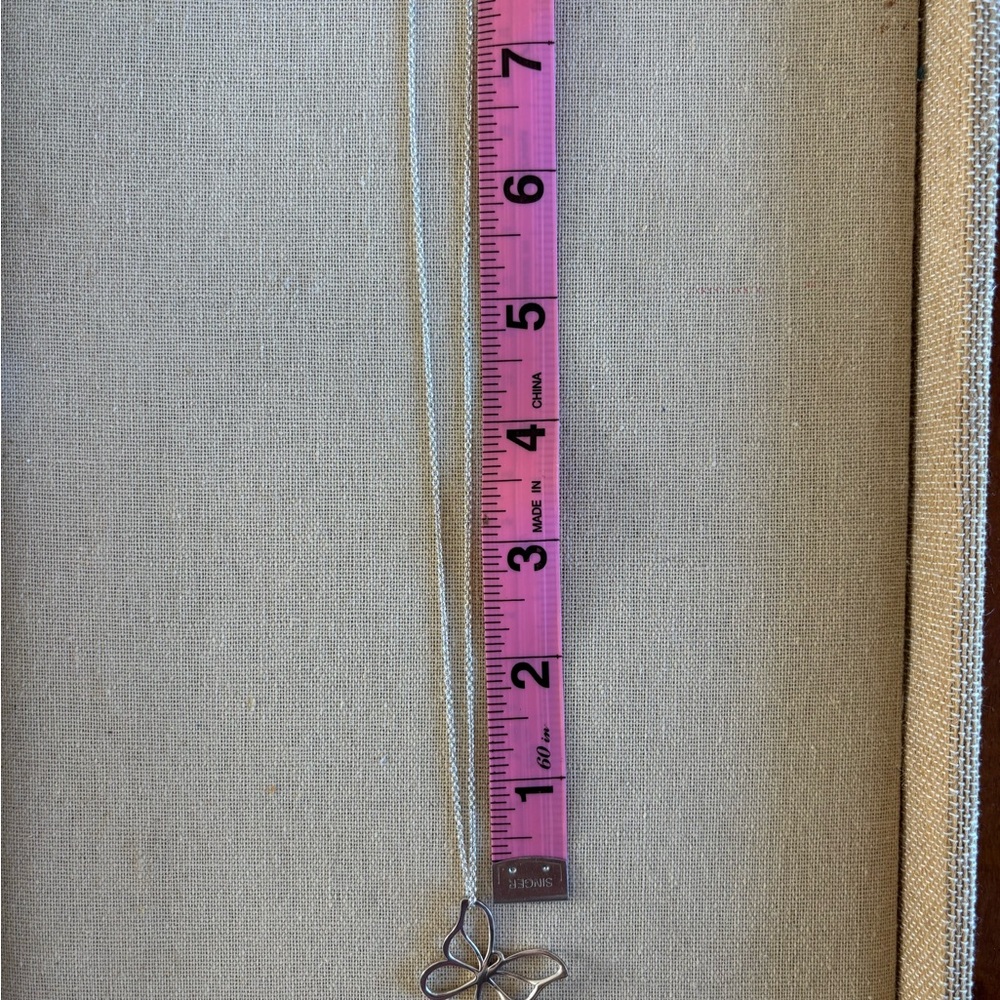 Tiffany & Co. Gold‎ and Silver Butterfly Necklace - Picture 10 of 10